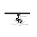 Track Head Nuvo TH644 12 Watt LED Cinch Track Head - 3000K - Matte Black and Brushed Nickel Finish - H-Style Nuvo