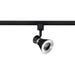 Track Head Nuvo TH644 12 Watt LED Cinch Track Head - 3000K - Matte Black and Brushed Nickel Finish - H-Style Nuvo