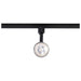 Track Head Nuvo TH646 12 Watt LED Track Head - Round - 3000K - Matte Black and Brushed Nickel Finish - H-Style Nuvo