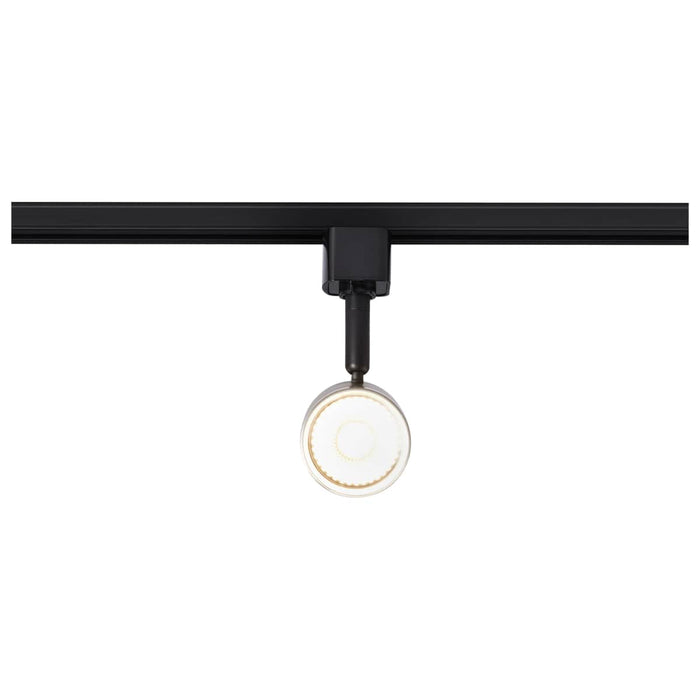 Track Head Nuvo TH648 12 Watt LED Small Cylindrical Track Head - 3000K - Matte Black and Brushed Nickel Finish - H-Style Nuvo