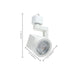 Track Head Nuvo TH651 Lantern - 12 Watt LED Track Head - 24 Degree Beam Spread - 3000K - White Finish - H-Style Nuvo