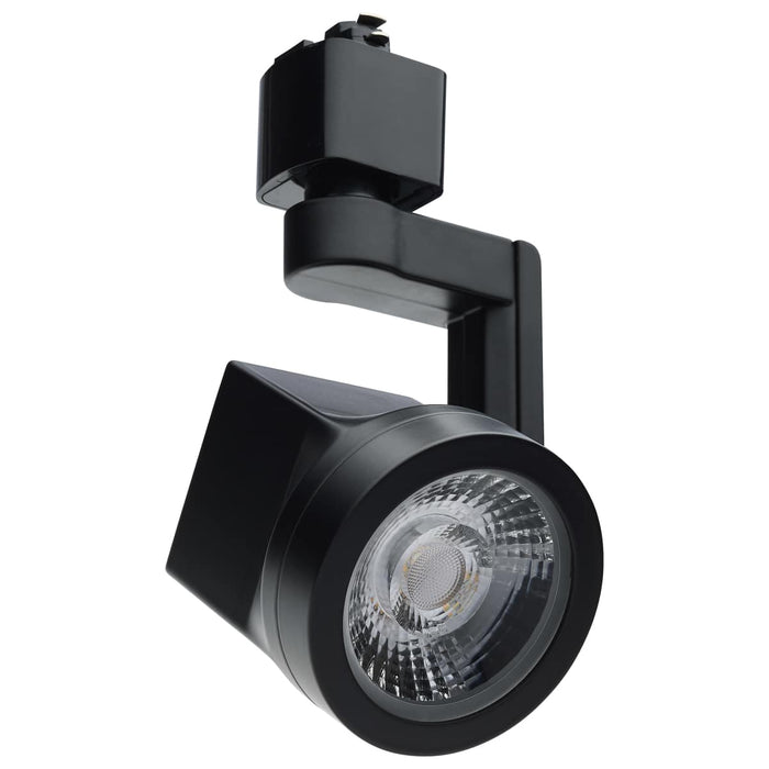 Track Head Nuvo TH662 Lantern - 12 Watt LED Track Head - 36 Degree Beam Spread - 3000K - Black Finish - H-Style Nuvo