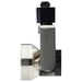 Track Head Nuvo TH663 Lantern - 12 Watt LED Track Head - 36 Degree Beam Spread - 3000K - Brushed Nickel Finish - H-Style Nuvo