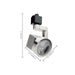 Track Head Nuvo TH663 Lantern - 12 Watt LED Track Head - 36 Degree Beam Spread - 3000K - Brushed Nickel Finish - H-Style Nuvo