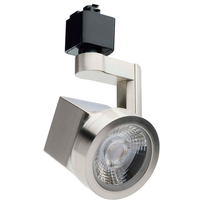 Track Head Nuvo TH663 Lantern - 12 Watt LED Track Head - 36 Degree Beam Spread - 3000K - Brushed Nickel Finish - H-Style Nuvo