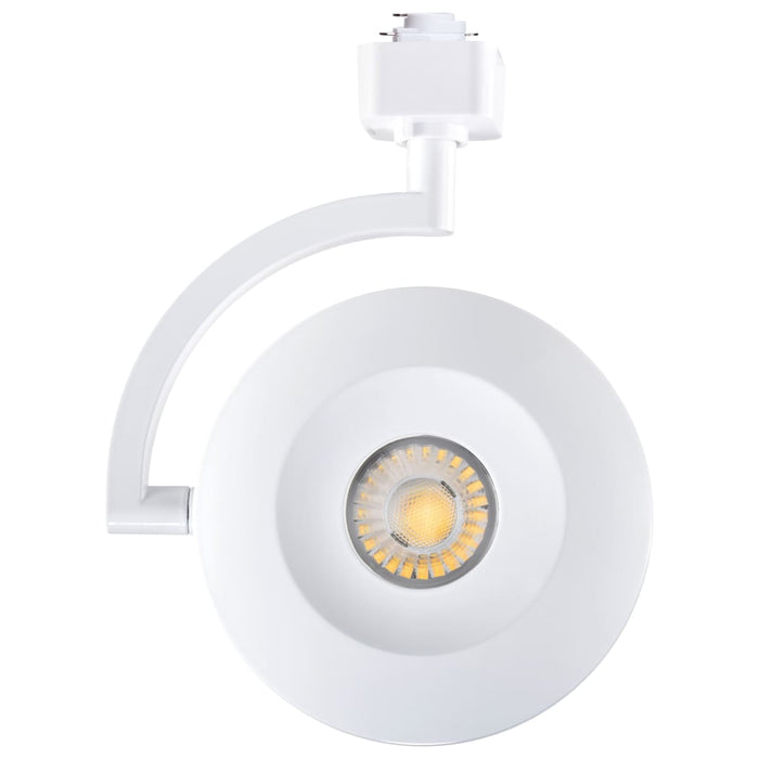 Track Head Satco TH670 Orb - 12 Watt LED H-Style Track Head - 3000K/4000K/5000K CCT Selectable - 24 Degree Beam Angle - White Finish - 120 Volt - H-Style Satco