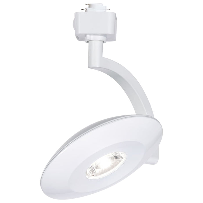 Track Head Satco TH670 Orb - 12 Watt LED H-Style Track Head - 3000K/4000K/5000K CCT Selectable - 24 Degree Beam Angle - White Finish - 120 Volt - H-Style Satco