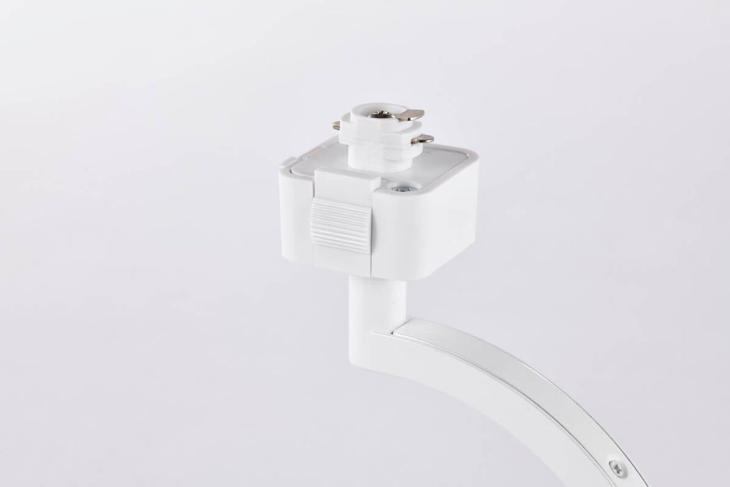 Track Head Satco TH670 Orb - 12 Watt LED H-Style Track Head - 3000K/4000K/5000K CCT Selectable - 24 Degree Beam Angle - White Finish - 120 Volt - H-Style Satco
