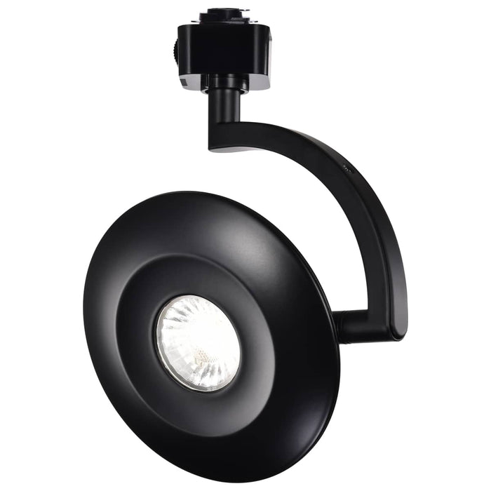 Track Head Satco TH671 Orb - 12 Watt LED H-Style Track Head - 3000K/4000K/5000K CCT Selectable - 24 Degree Beam Angle - Black Finish - 120 Volt - H-Style Satco