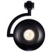Track Head Satco TH671 Orb - 12 Watt LED H-Style Track Head - 3000K/4000K/5000K CCT Selectable - 24 Degree Beam Angle - Black Finish - 120 Volt - H-Style Satco
