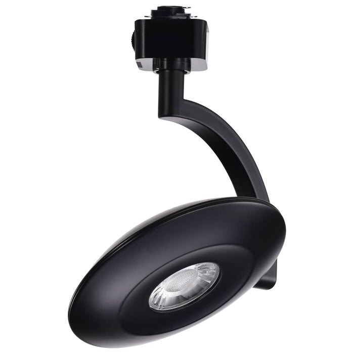Track Head Satco TH671 Orb - 12 Watt LED H-Style Track Head - 3000K/4000K/5000K CCT Selectable - 24 Degree Beam Angle - Black Finish - 120 Volt - H-Style Satco