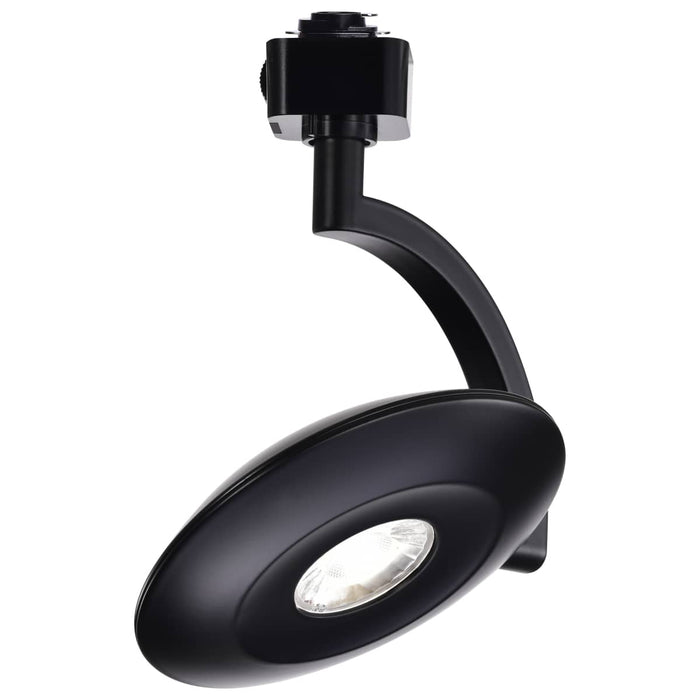 Track Head Satco TH671 Orb - 12 Watt LED H-Style Track Head - 3000K/4000K/5000K CCT Selectable - 24 Degree Beam Angle - Black Finish - 120 Volt - H-Style Satco