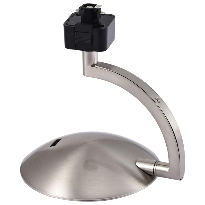 Track Head Satco TH672 Orb - 12 Watt LED H-Style Track Head - 3000K/4000K/5000K CCT Selectable - 24 Degree Beam Angle - Brushed Nickel Finish - 120 Volt - H-Style Satco