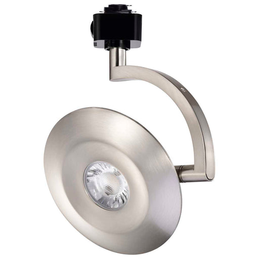 Track Head Satco TH672 Orb - 12 Watt LED H-Style Track Head - 3000K/4000K/5000K CCT Selectable - 24 Degree Beam Angle - Brushed Nickel Finish - 120 Volt - H-Style Satco