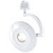 Track Head Satco TH673 Orb - 12 Watt LED H-Style Track Head - 3000K/4000K/5000K CCT Selectable - 36 Degree Beam Angle - White Finish - 120 Volt - H-Style Satco