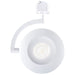 Track Head Satco TH673 Orb - 12 Watt LED H-Style Track Head - 3000K/4000K/5000K CCT Selectable - 36 Degree Beam Angle - White Finish - 120 Volt - H-Style Satco