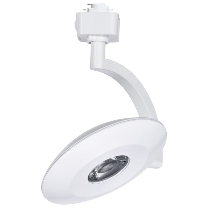 Track Head Satco TH673 Orb - 12 Watt LED H-Style Track Head - 3000K/4000K/5000K CCT Selectable - 36 Degree Beam Angle - White Finish - 120 Volt - H-Style Satco