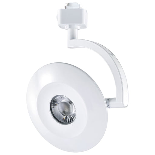 Track Head Satco TH673 Orb - 12 Watt LED H-Style Track Head - 3000K/4000K/5000K CCT Selectable - 36 Degree Beam Angle - White Finish - 120 Volt - H-Style Satco