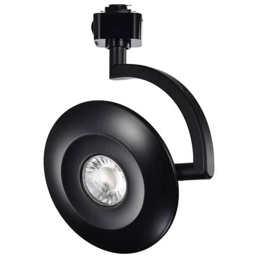 Track Head Satco TH674 Orb - 12 Watt LED H-Style Track Head - 3000K/4000K/5000K CCT Selectable - 36 Degree Beam Angle - Black Finish - 120 Volt - H-Style Satco