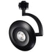 Track Head Satco TH674 Orb - 12 Watt LED H-Style Track Head - 3000K/4000K/5000K CCT Selectable - 36 Degree Beam Angle - Black Finish - 120 Volt - H-Style Satco