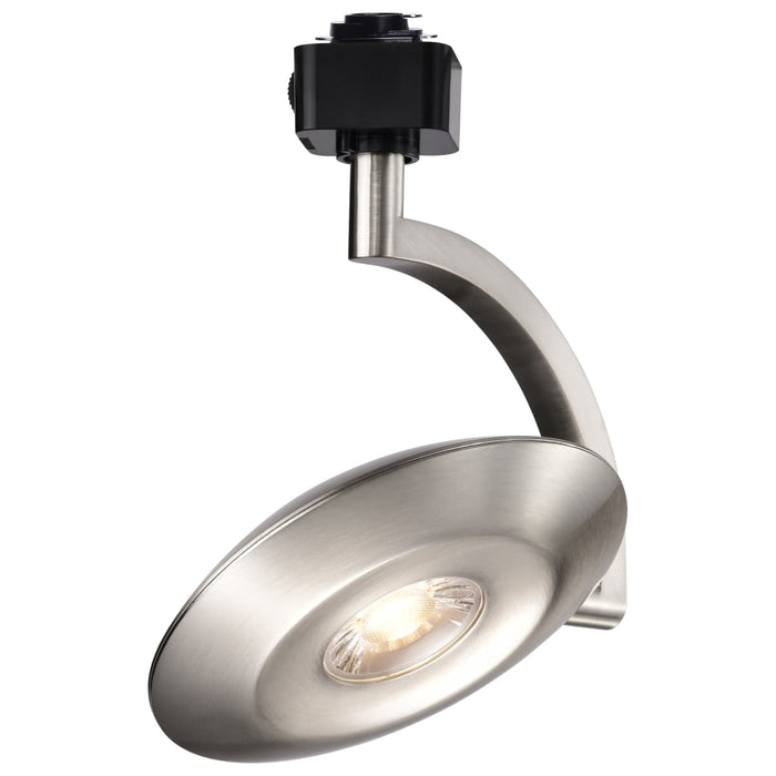 Track Head Satco TH675 Orb - 12 Watt LED H-Style Track Head - 3000K/4000K/5000K CCT Selectable - 36 Degree Beam Angle - Brushed Nickel Finish - 120 Volt - H-Style Satco