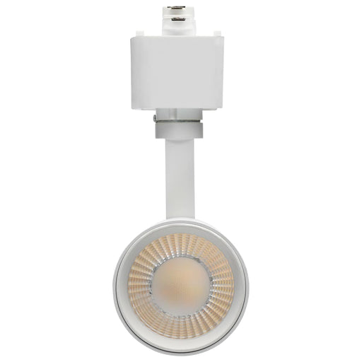 Track Head Nuvo TH701 10 Watt LED Track Head - 36 Degree Beam Spread - 5 CCT Selectable - Matte White Finish - H-Style Nuvo