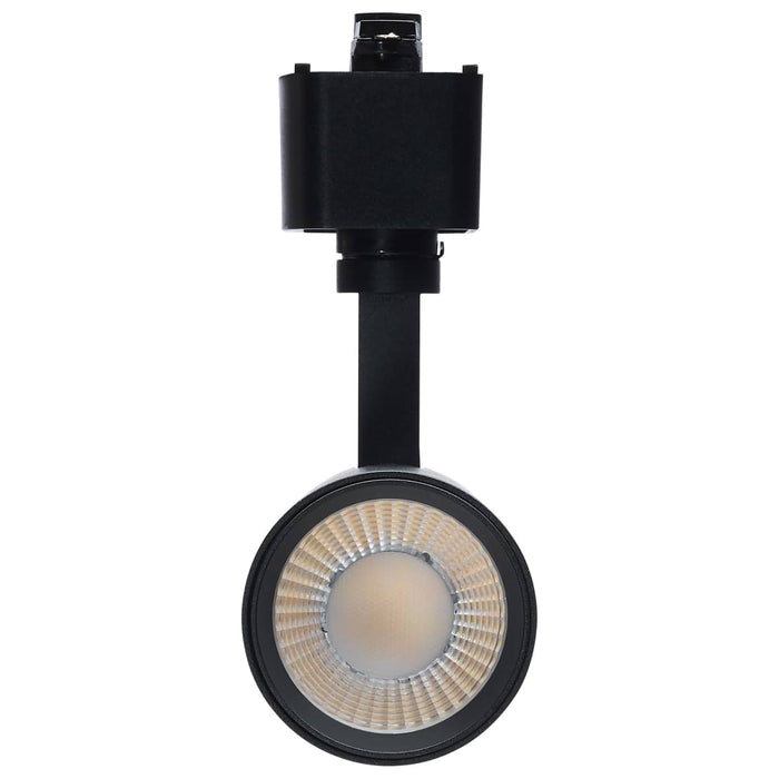 Track Head Nuvo TH702 10 Watt LED Track Head - 36 Degree Beam Spread - 5 CCT Selectable - Matte Black Finish - H-Style Nuvo