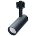 Track Head Nuvo TH702 10 Watt LED Track Head - 36 Degree Beam Spread - 5 CCT Selectable - Matte Black Finish - H-Style Nuvo