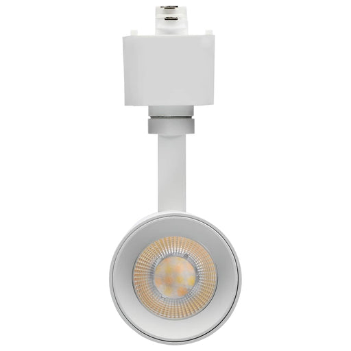 Track Head Nuvo TH703 10 Watt LED Track Head - 48 Degree Beam Spread - 5 CCT Selectable - Matte White Finish - H-Style Nuvo