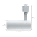 Track Head Nuvo TH703 10 Watt LED Track Head - 48 Degree Beam Spread - 5 CCT Selectable - Matte White Finish - H-Style Nuvo