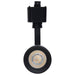 Track Head Nuvo TH704 10 Watt LED Track Head - 48 Degree Beam Spread - 5 CCT Selectable - Matte Black Finish - H-Style Nuvo