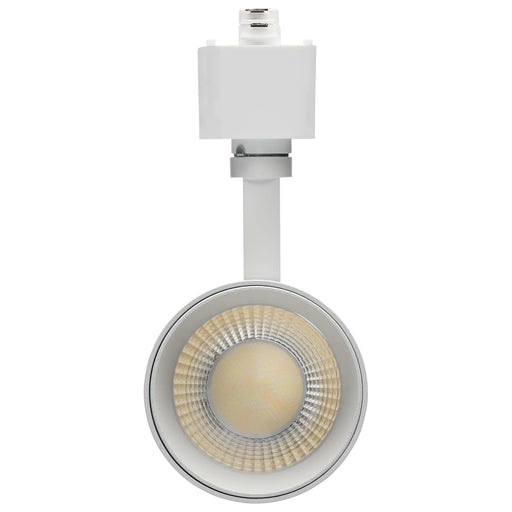 Track Head Nuvo TH711 20 Watt LED Track Head - 36 Degree Beam Spread - 5 CCT Selectable - Matte White Finish - H-Style Nuvo