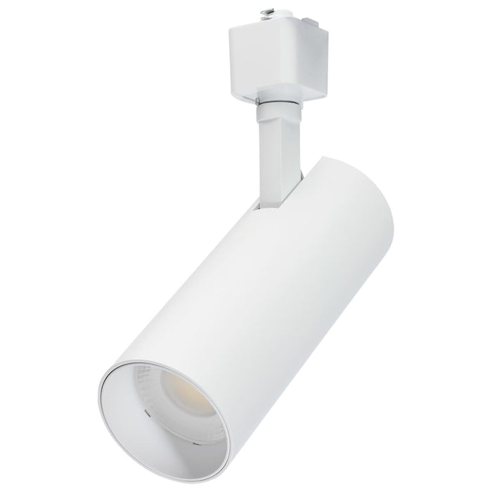 Track Head Nuvo TH711 20 Watt LED Track Head - 36 Degree Beam Spread - 5 CCT Selectable - Matte White Finish - H-Style Nuvo