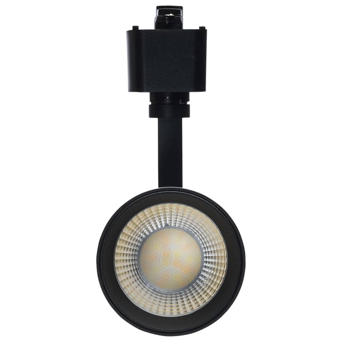 Track Head Nuvo TH712 20 Watt LED Track Head - 36 Degree Beam Spread - 5 CCT Selectable - Matte Black Finish - H-Style Nuvo