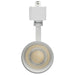 Track Head Nuvo TH713 20 Watt LED Track Head - 48 Degree Beam Spread - 5 CCT Selectable - Matte White Finish - H-Style Nuvo