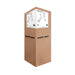 Track Head Nuvo TH713 20 Watt LED Track Head - 48 Degree Beam Spread - 5 CCT Selectable - Matte White Finish - H-Style Nuvo