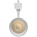 Track Head Nuvo TH721 30 Watt LED Track Head - 36 Degree Beam Spread - 5 CCT Selectable - Matte White Finish - H-Style Nuvo