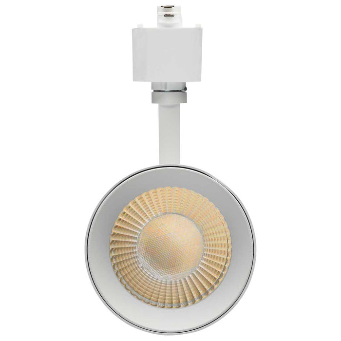 Track Head Nuvo TH723 30 Watt LED Track Head - 48 Degree Beam Spread - 5 CCT Selectable - Matte White Finish - H-Style Nuvo