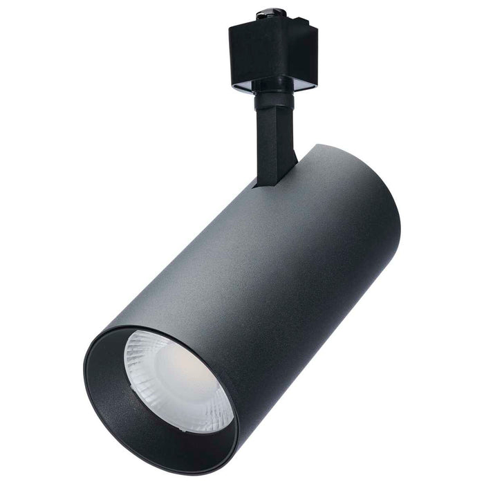 Track Head Nuvo TH724 30 Watt LED Track Head - 48 Degree Beam Spread - 5 CCT Selectable - Matte Black Finish - H-Style Nuvo