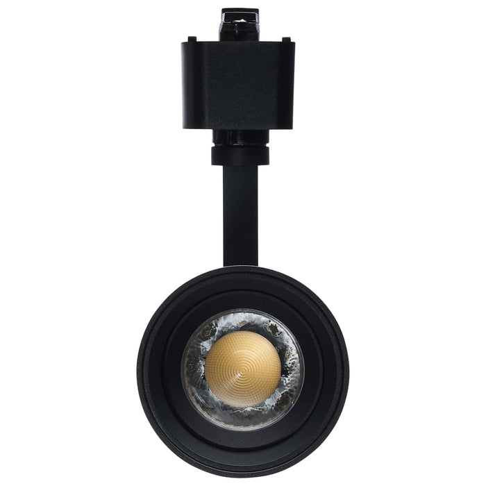 Track Head Nuvo TH732 15 Watt LED Track Head - 20 to 50 Degree Adjustable Beam Spread - CCT Selectable - Matte Black Finish - H-Style Nuvo