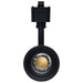 Track Head Nuvo TH732 15 Watt LED Track Head - 20 to 50 Degree Adjustable Beam Spread - CCT Selectable - Matte Black Finish - H-Style Nuvo