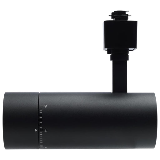 Track Head Nuvo TH732 15 Watt LED Track Head - 20 to 50 Degree Adjustable Beam Spread - CCT Selectable - Matte Black Finish - H-Style Nuvo