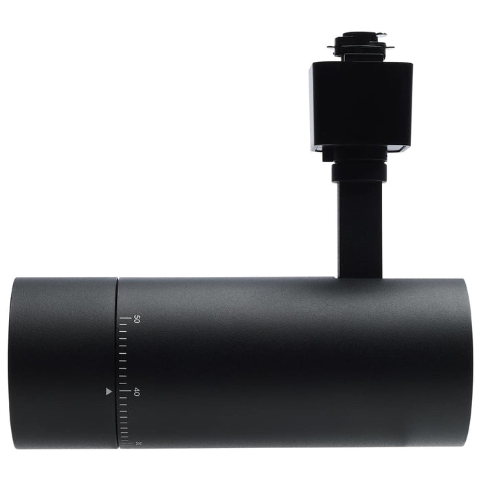 Track Head Nuvo TH732 15 Watt LED Track Head - 20 to 50 Degree Adjustable Beam Spread - CCT Selectable - Matte Black Finish - H-Style Nuvo