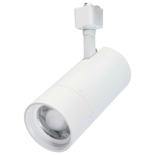 Track Head Nuvo TH741 30 Watt LED Track Head - 20 to 50 Degree Adjustable Beam Spread - CCT Selectable - Matte White Finish - H-Style Nuvo