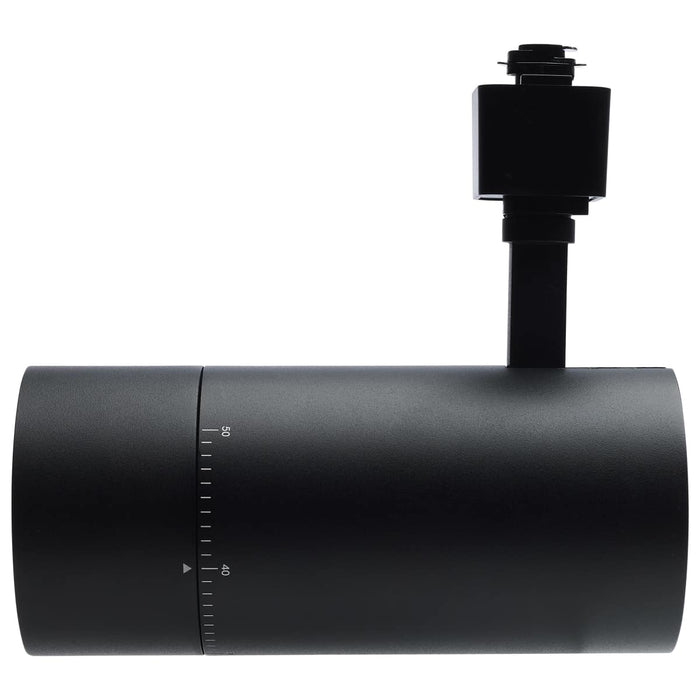 Track Head Nuvo TH742 30 Watt LED Track Head - 20 to 50 Degree Adjustable Beam Spread - CCT Selectable - Matte Black Finish - H-Style Nuvo