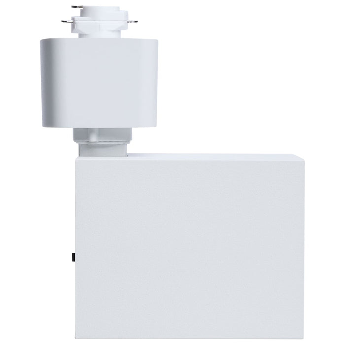 Track Head Satco TH751 8 Watt LED Track Head - 2700K/3000K/3500K/4000K/5000K CCT Selectable - Dim to Warm - H Style - 36 Degree Beam Angle - 120 Volt - White - Square Satco