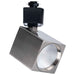Track Head Satco TH753 8 Watt LED Track Head - 2700K/3000K/3500K/4000K/5000K CCT Selectable - Dim to Warm - H Style - 36 Degree Beam Angle - 120 Volt - Brushed Nickel - Square Satco