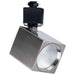 Track Head Satco TH756 8 Watt LED Track Head - 2700K/3000K/3500K/4000K/5000K CCT Selectable - Dim to Warm - H Style - 48 Degree Beam Angle - 120 Volt - Brushed Nickel - Square Satco