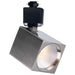 Track Head Satco TH756 8 Watt LED Track Head - 2700K/3000K/3500K/4000K/5000K CCT Selectable - Dim to Warm - H Style - 48 Degree Beam Angle - 120 Volt - Brushed Nickel - Square Satco