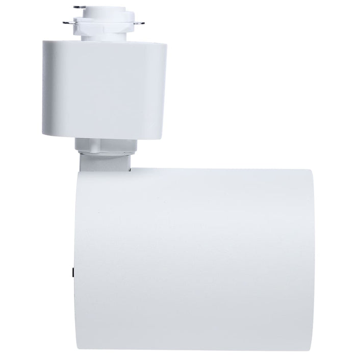 Track Head Satco TH761 8 Watt LED Track Head - 2700K/3000K/3500K/4000K/5000K CCT Selectable - Dim to Warm - H Style - 36 Degree Beam Angle - 120 Volt - White - Round Satco